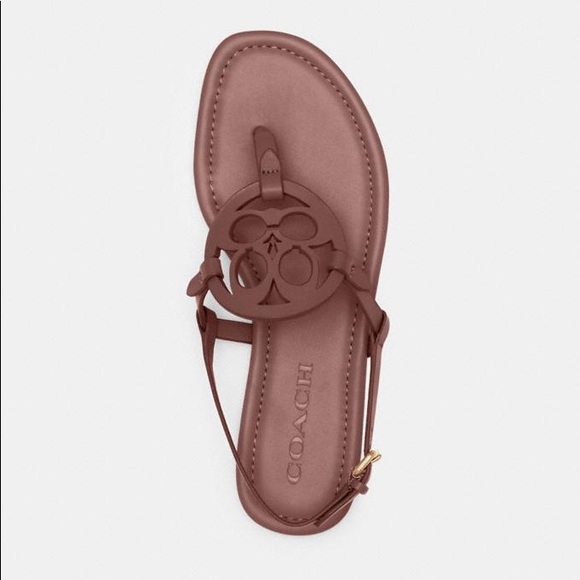 Coach Jaci Leather Sandal - Picture 3 of 4